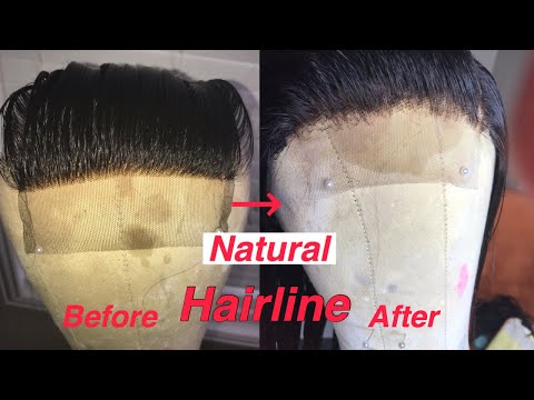 HOW TO PLUCK YOUR CLOSURE FOR BEGINNERS | WWW.TEMPTINGBEAUTYCOLLECTION.COM