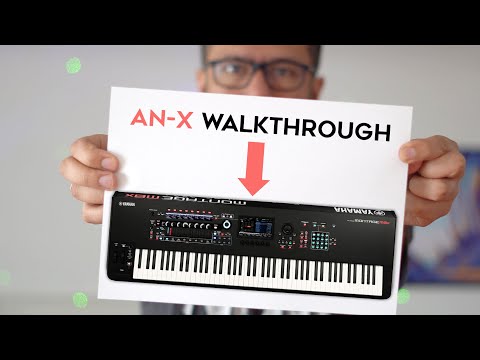 Yamaha Montage M AN-X virtual analog engine walkthrough