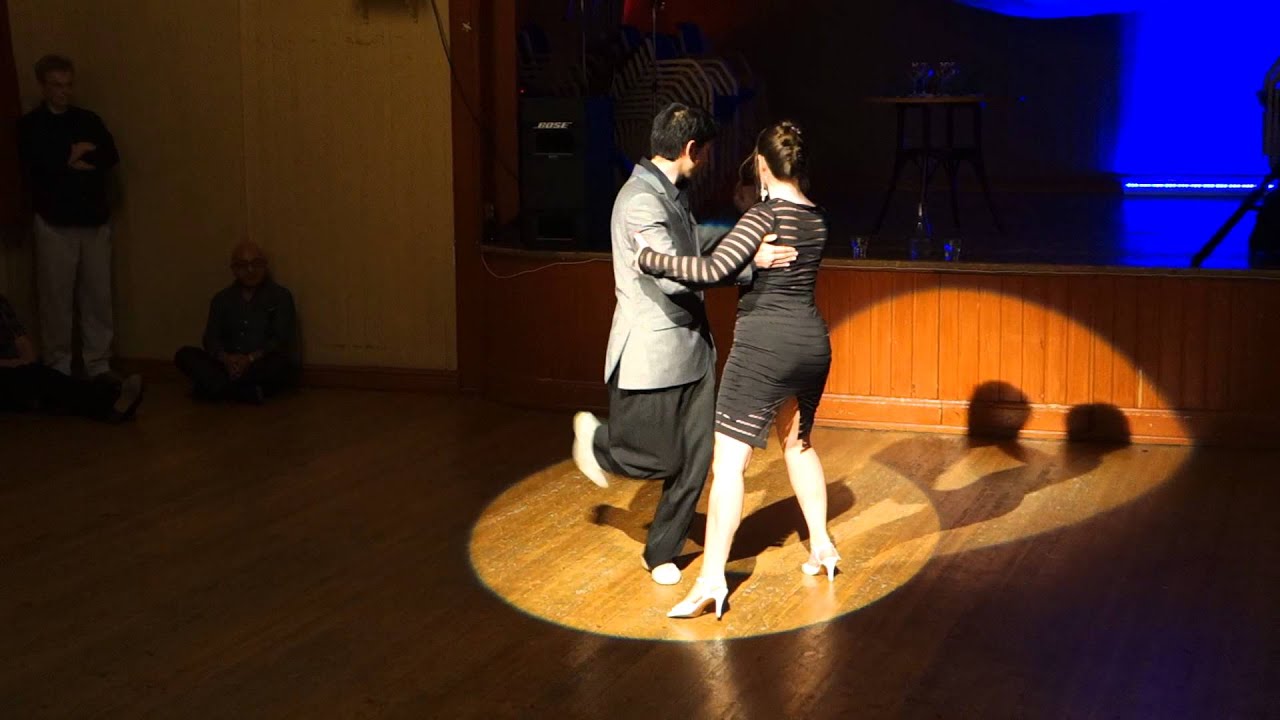 Anna Sol & Aldo Velásquez, tango, Canta pajarito/Lucio Demare, Ås, Sweden, Feb 2015