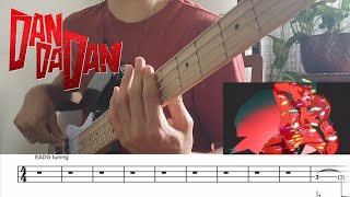 Download lagu [DAN DA DAN OP 2] AiNA THE END - On The Way (Bass Cover   TABS) mp3