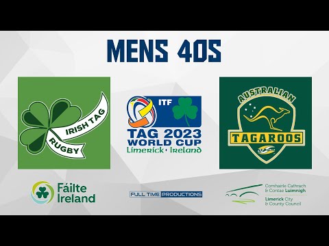 Tag Rugby World Cup 2023 - Ireland vs Australia - Mens 40s