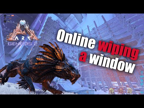 ONLINE WIPING A WINDOW (They popcorned all the loot) (ARK/PVP/PC) (Small Tribes)