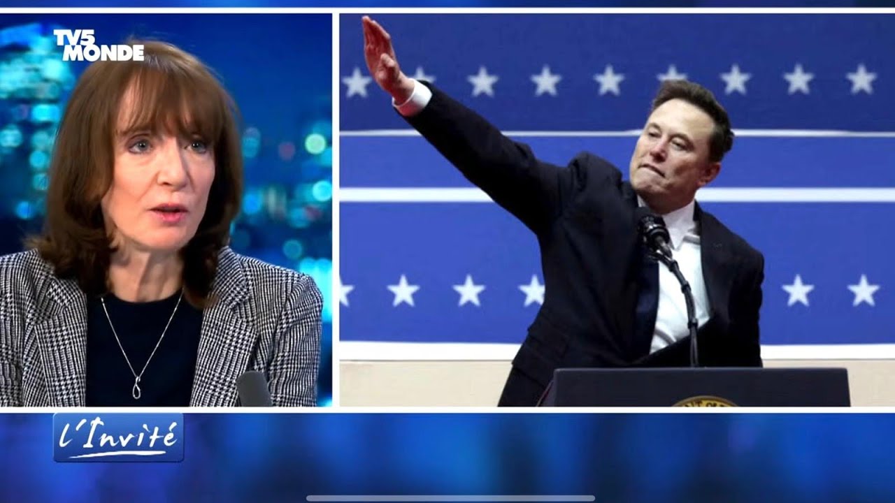 Nicole BACHARAN : « Elon MUSK et TRUMP soutiennent des néo-nazis »