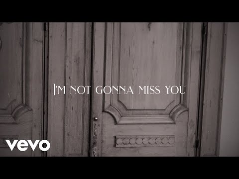 Glen Campbell, Elton John - I'm Not Gonna Miss You (Lyric Video)