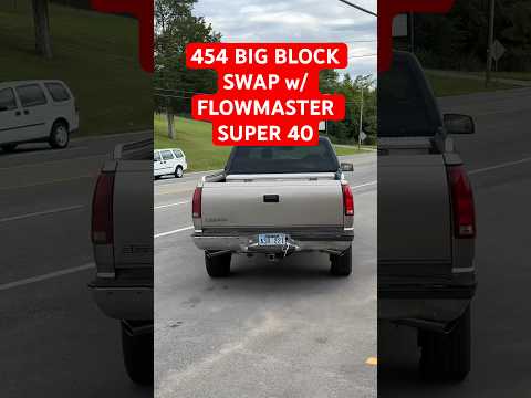 Chevy K2500 454 BIG BLOCK V8 w/ FLOWMASTER SUPER 40!