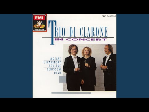 Sonata for Two Clarinets, FP 7: III. Vif