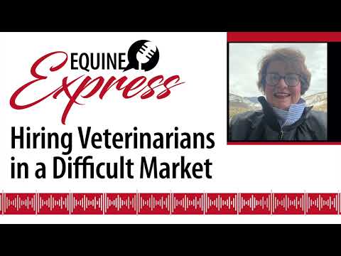 Equine Express Podcast | Hiring Veterinarians in a Difficult Market