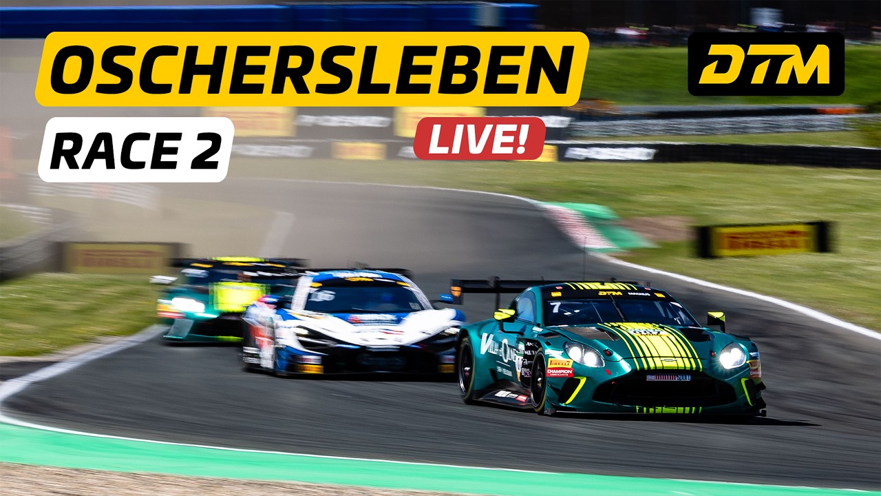 LIVE: DTM Oschersleben 2026 – RACE 2! 🏆🔥 The Grand Sunday Finale | DTM 2026
