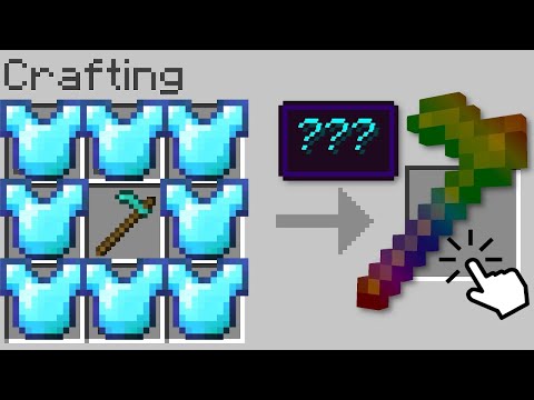 Ultimate Custom Hoe Madness in Minecraft!!