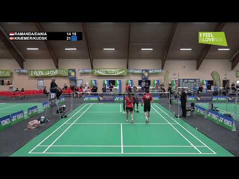 Match Point - Ramanda / Dania vs Kræmer / Kudsk - XD, Final - Slovenia Open 2022