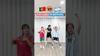 Download lagu Portugal vs Argentina: Team CR7 or Team Messi? 🇵🇹🇦🇷 #Shorts #trending #worldcup mp3