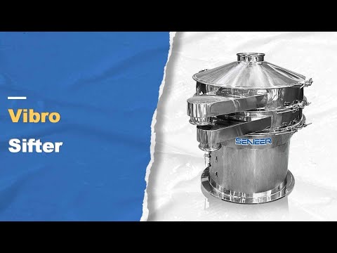 Select Senieer Contamination Free Industrial Vibro Sifter Machine For Powder or Granules