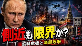 【プーチンに異変】側近が和平支持？ウクライナ「長距離攻撃司令部」新設でロシア燃料危機が加速