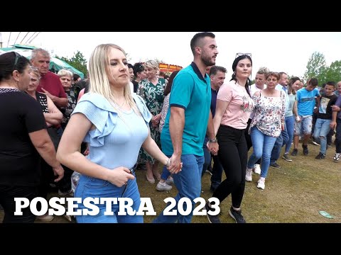 Kad Eldar sa suprugom i sestrom kolo vodi - Posestra kod Goražda 2023