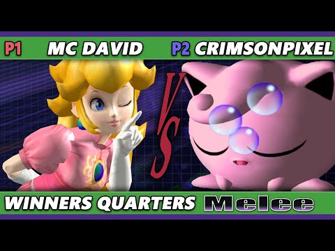 S@X 458 Winners Quarters - MC David (Peach) Vs. CrimsonPixel (Jigglypuff) Smash Melee - SSBM