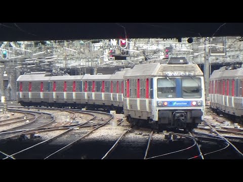 (Transillien Ligne L) Les Z6400 sur le réseau de Paris Saint Lazare