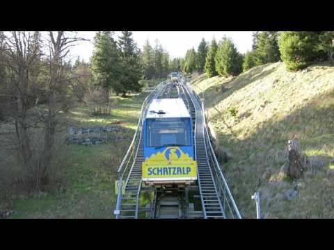 Standseilbahn 7270.01 Davos - Schatzalp Ausweiche - Funicular