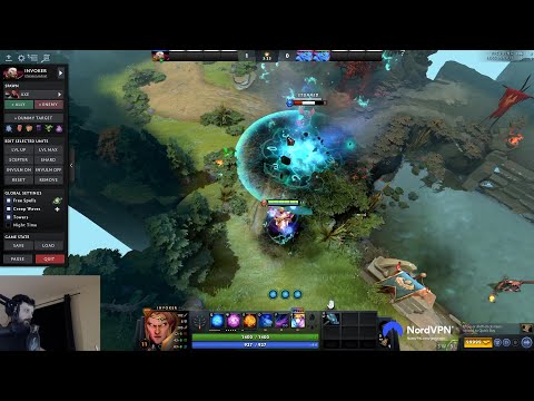 Gorgc tests Topson's Meme Hammer build on Invoker after he went ham with it