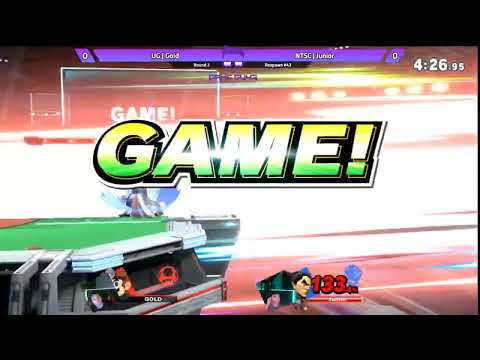 NTSC   Junior Kazuya vs UG   Gold Dr  Mario   WR2   ReSpawn #43