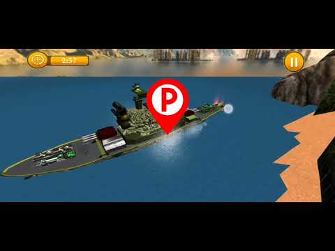 US Army Ship Transport :: Tank Simulator || Shipping US Army Vehicles Enjoying Game || KP Kids Zone