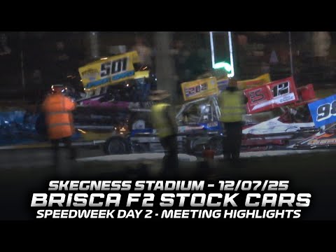 BriSCA F2 Stock Cars - UK Championship Qualifying (Skegness - 12/7/25)