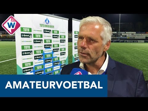 Noordwijk-trainer Zethof na stunt tegen Sparta: 'We moesten er zes maken' - OMROEP WEST SPORT