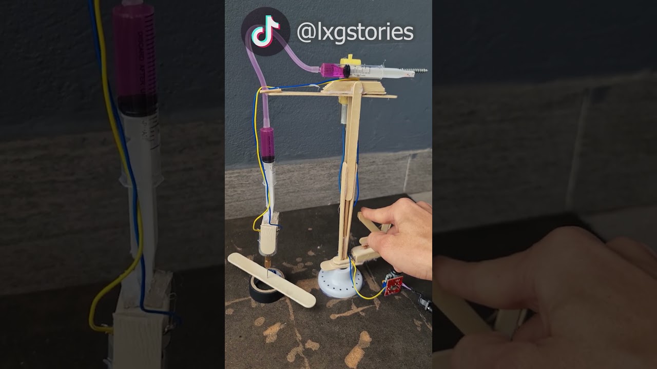 ドリル機構 vs 油圧制御ユニット #diy #癒し #asmr #工学 #アート