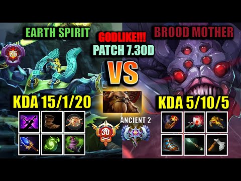 EARTH SPIRIT GOD VS BROOD MID (ANCIENT 2 LVL.30 EARTHSHAKER) (CLAN BATTLE)!!