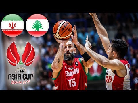 Iran 🇮🇷 v Lebanon 🇱🇧 - Classic Full Games | FIBA Asia Cup 2017