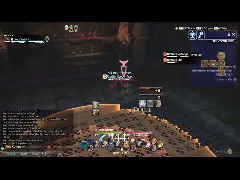 Solo Machinist Palace of The Dead Score Run | Floor 51-100 | MCH PoTD Deep Dungeon