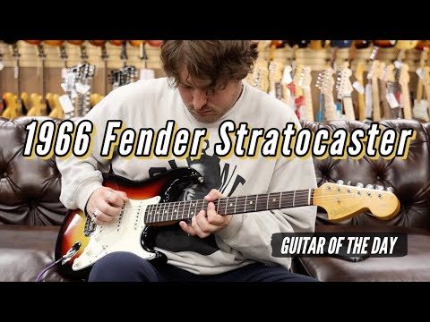 Fender 1966 Stratocaster Sunburst | Guitar of the Day - RARE GUITAR!!!