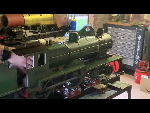 5” LBSC Maid of Kent in the workshop