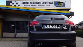 Video: Ulter Edelstahl Sportauspuff Audi A3 8P 2.0l TFSI Quattro Sportback