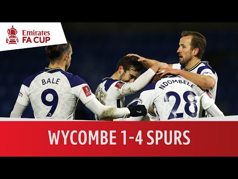 Wycombe Wanderers vs. Tottenham Hotspur (1-4) | Ndombele with a stunner | Emirates FA Cup Highlights