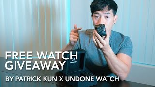Got my first custom made watch today by Undone Watch | Patrick Kun