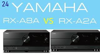 Video thumbnail for Difference between Yamaha RX-A2A 7.2 Channel and Yamaha RX-A8A AVENTAGE 11.2-Channel AV Receiver by Prakkash