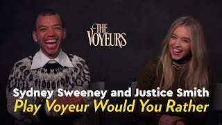 The Voyeurs' Sydney Sweeney and Justice Smith Would Rather Be Naked Window Neighbors | POPSUGAR video