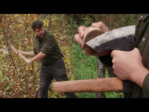 Chopping firewood in 2024: with an axe?