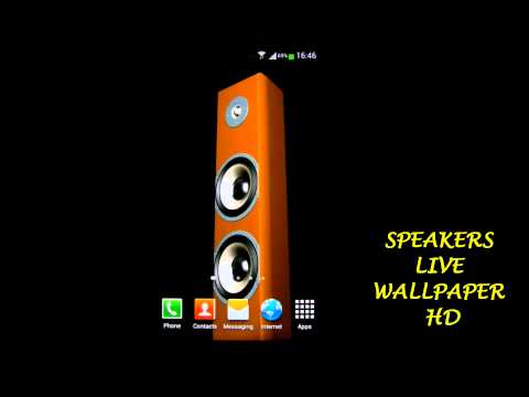 Speakers Live Wallpaper HD Video