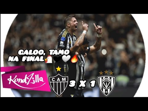 Atlético-MG 3 x 1 Independiente del Valle ● BROTA AQUI PRA VER . MC BOLI - DJ LENILSO MÚSICA DO GALO
