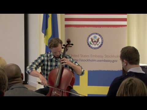 TEDxUSEmbassyStockholm - BenSollee - Sustainable Cycling Music Tours