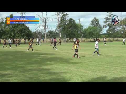 1° DE MAYO 0-5 SANTA ANA - CATEGORIA JUNIORS 2026