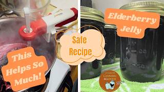 Preserving Elderberries: Safe Elderberry Jelly Recipe + A Helpful Kitchen Tool