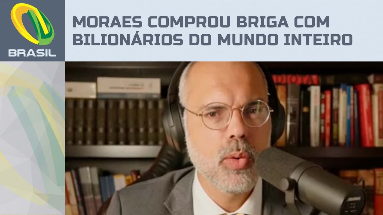 Alexandre de Moraes comprou briga com Elon Musk e arrumou problema com bilionários do mundo inteiro