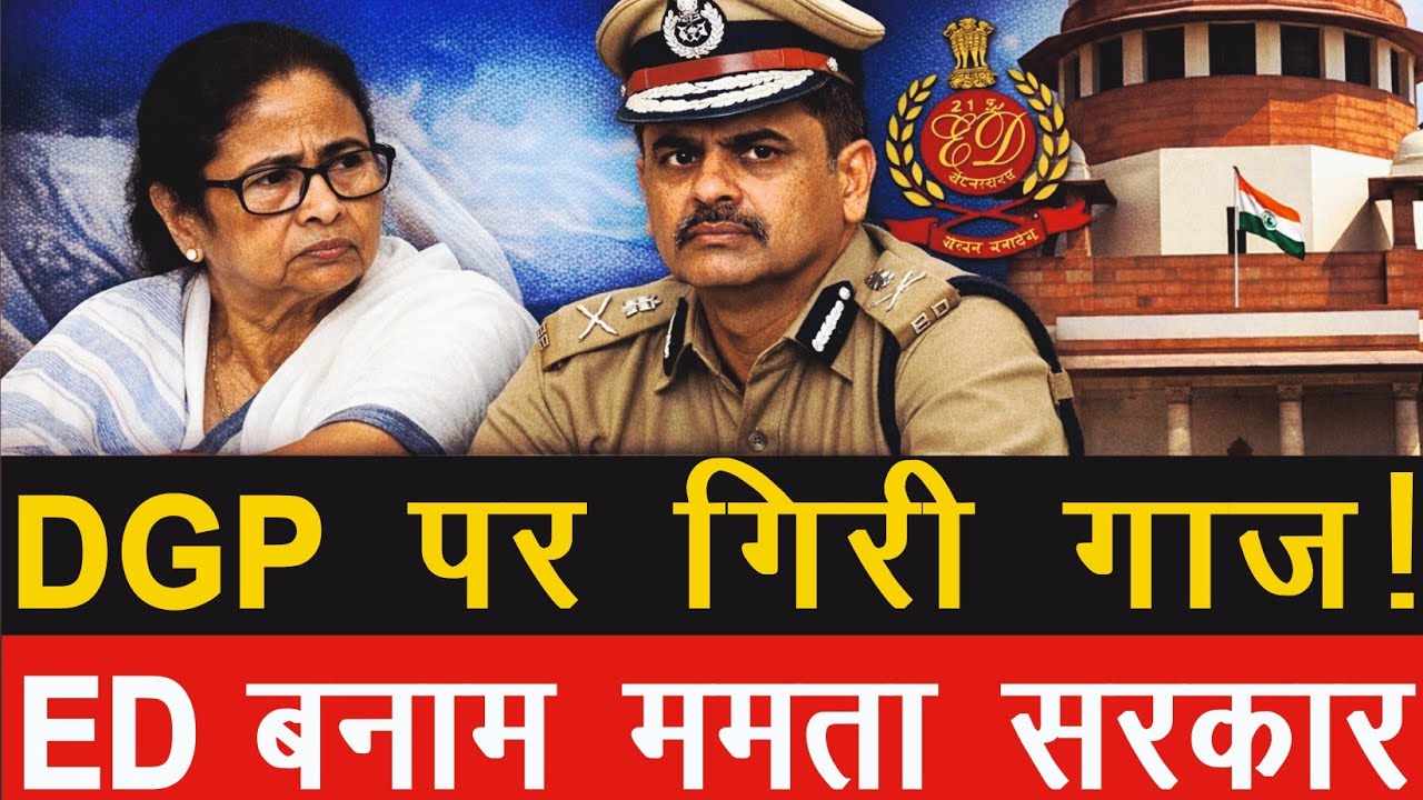 I-PAC रेड पर सुप्रीम कोर्ट सख्त | ममता बनर्जी के DGP राजीव कुमार पर क्यों गिरी गाज?