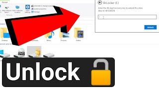 How to unlock bitlocker in Windows 10 || Forget bitlocker drive in windows 2022