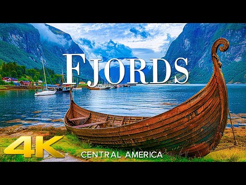 The Fjords, Norway 4K Nature Relaxation Film - Calming Piano Music - Amazing Nature