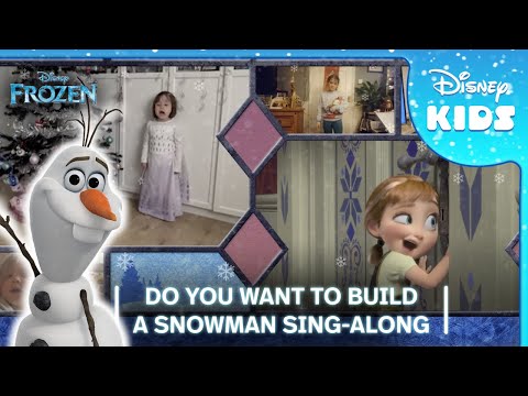❄️ Frozen's Do You Want To Build A Snowman? | Disney Kids Sing-Along ☃️🎶