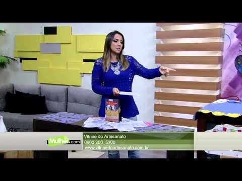 Mulher.com 11/06/2015 Isamara Custódio - Barrados com réguas Parte 1/2