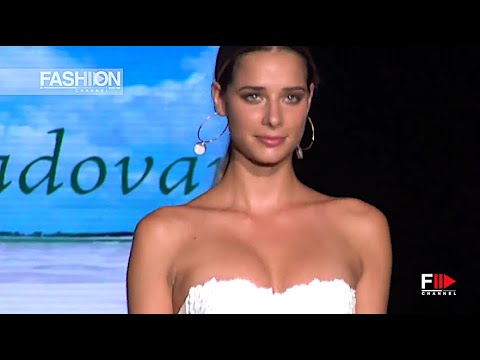 Caterina Balivo for FLAVIA PADOVAN Blue Fashion Beach Spring 2014 MIlan  - Fashion Channel